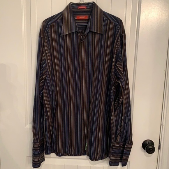 Report Collection Other - 💐5/25 Report men’s dress shirt hidden button cuff link non button sleeves